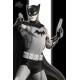 Batman Black and White Statue Cliff Chiang